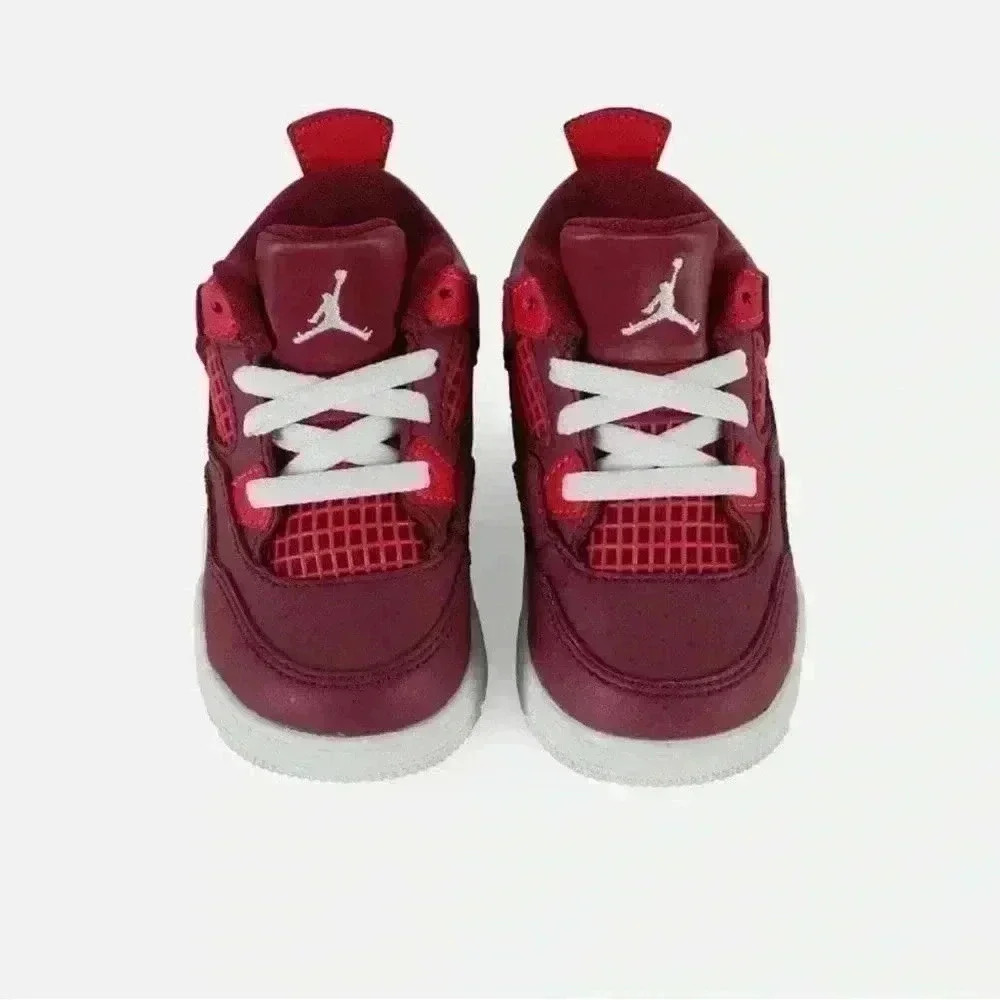 Nike Air Jordan Retro 4 Toddler 7C True Berry Rush Pink BQ7672-661 Excellent